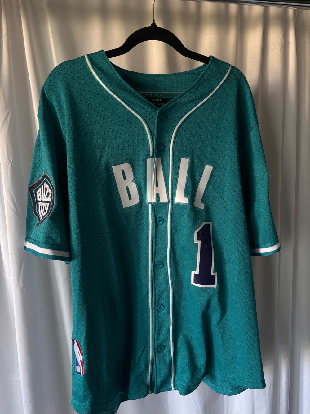 Charlotte Hornets Baseball Jersey - Pro Standard